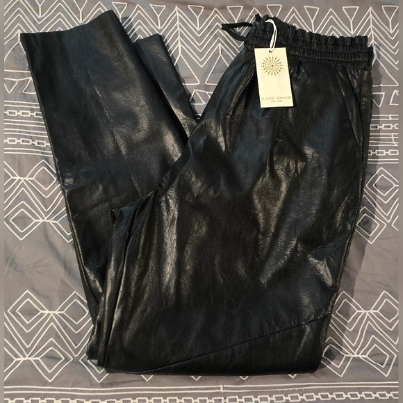 Ramy Brook Pants - Ramy Brook Faux Leather Samson Pants Size Medium